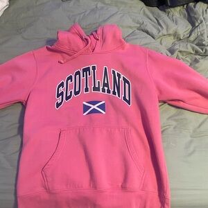Pink Scotland Hoodie